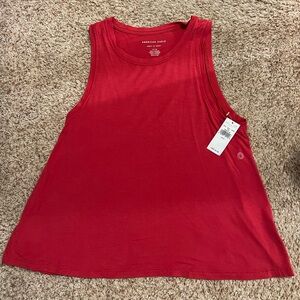 American Eagle Outfitters Bold Red Tank Top NWT